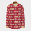 San Francisco 49ers  Men's Stand Collar Shirt With Long Sleeve|110GSM Imitation Flax – lightweight game day shirt, fan gear, image 794