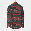 tampa-bay-buccaneers-mens-stand-collar-shirt-with-long-sleeve-110gsm-imitation-flax red pewter football outfit detail