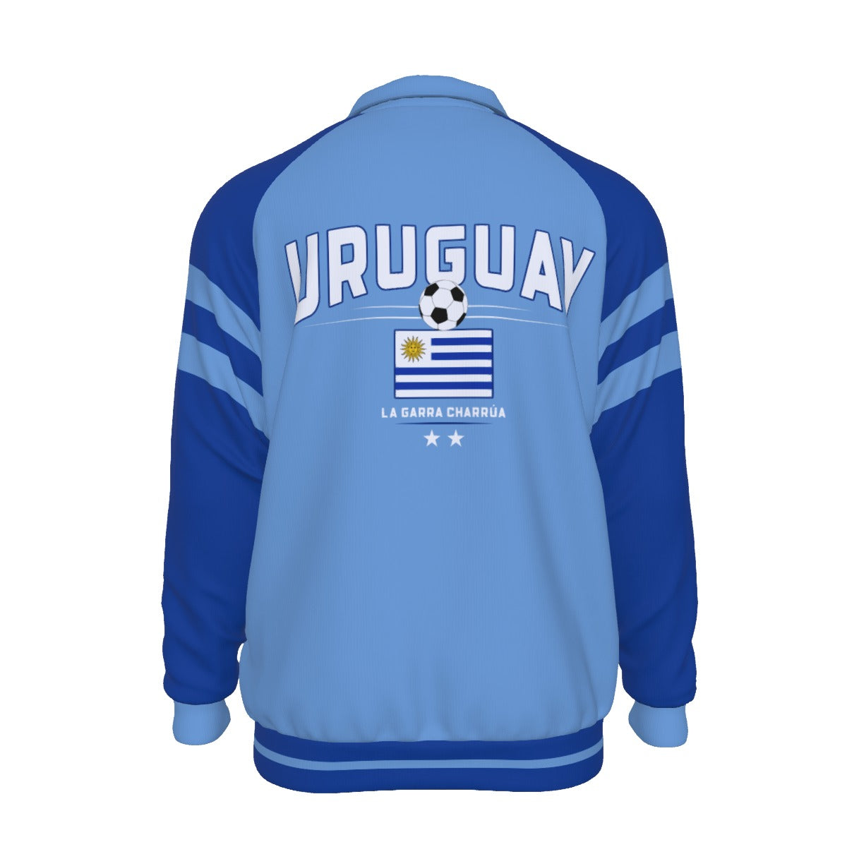 Uruguay national football team Unisex Stand Collar  Lining Jacket