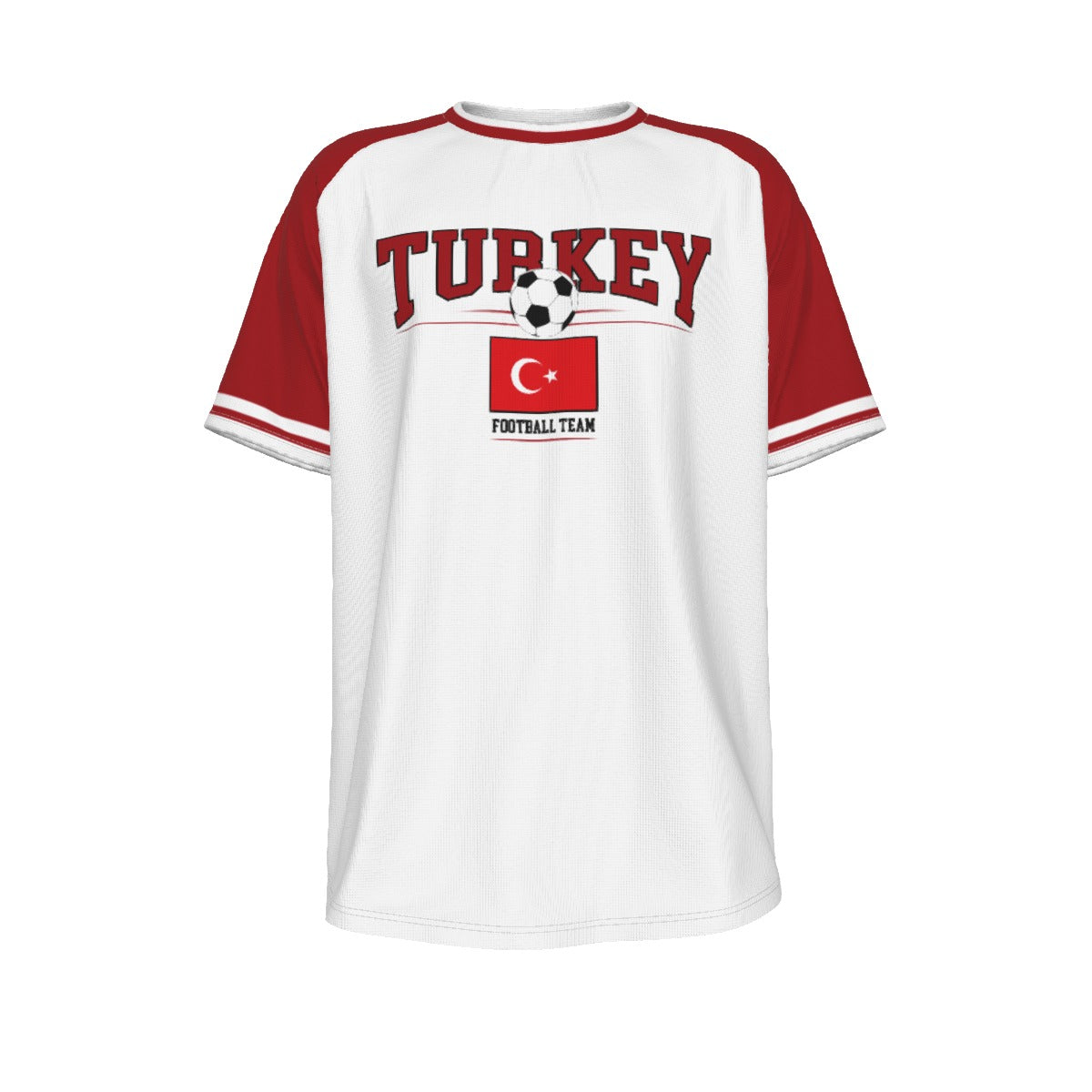 Turkey Soccer Fan T-Shirt – Vintage Turkey Football Shirt Turkish National Team Style | Retro Turkish Football Tee – game day outfit, casual fan outfit, image 1.0