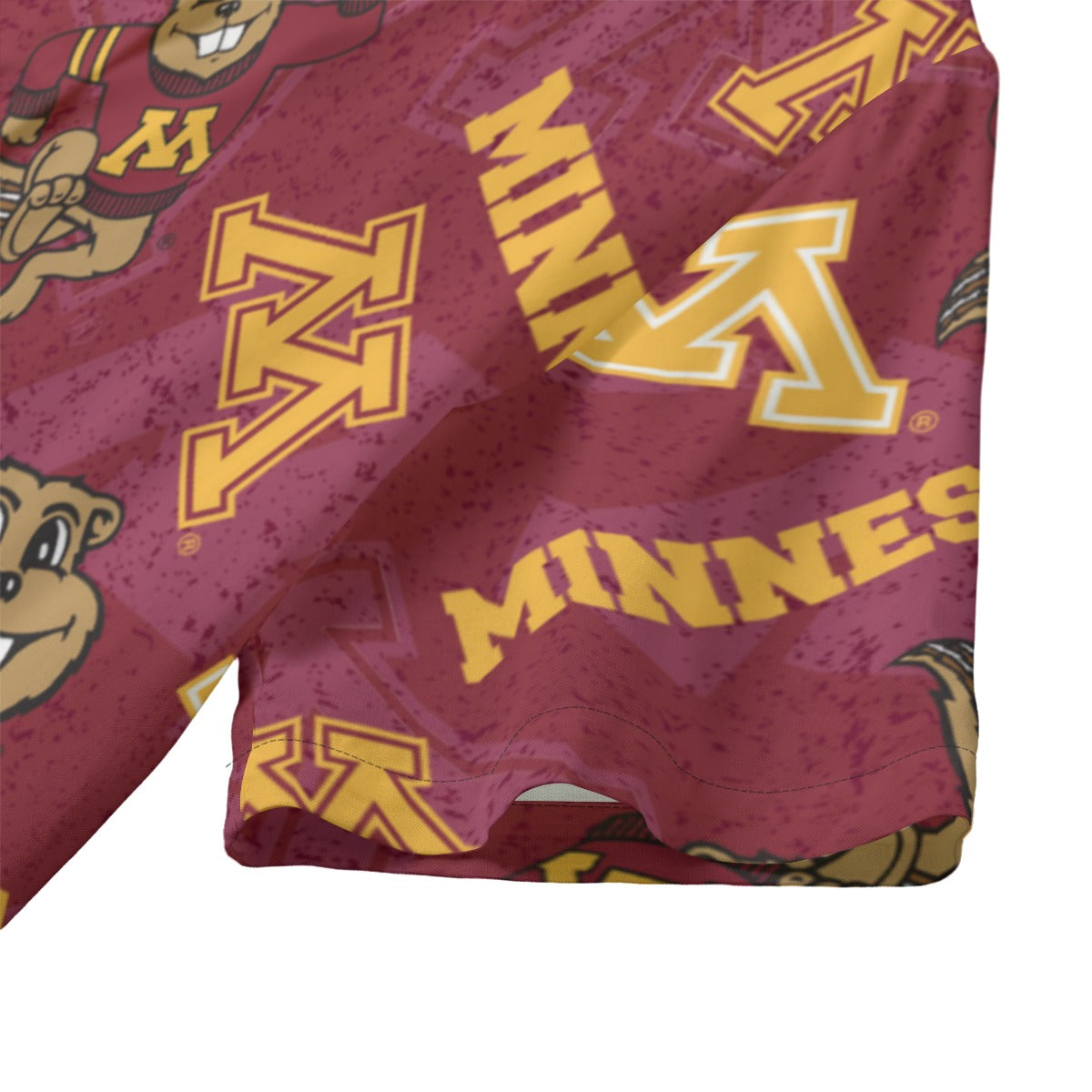 Minnesota Golden Gophers Hawaii Shirt | 120GSM White varsity sports apparel