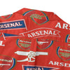 Arsenal FC  Men's Casual Hawaiian Short Sleeve Shirt | 125GSM Cotton