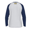 Light Gray Los Angeles California 88 Long Sleeve T-shirt With Raglan Sleeve