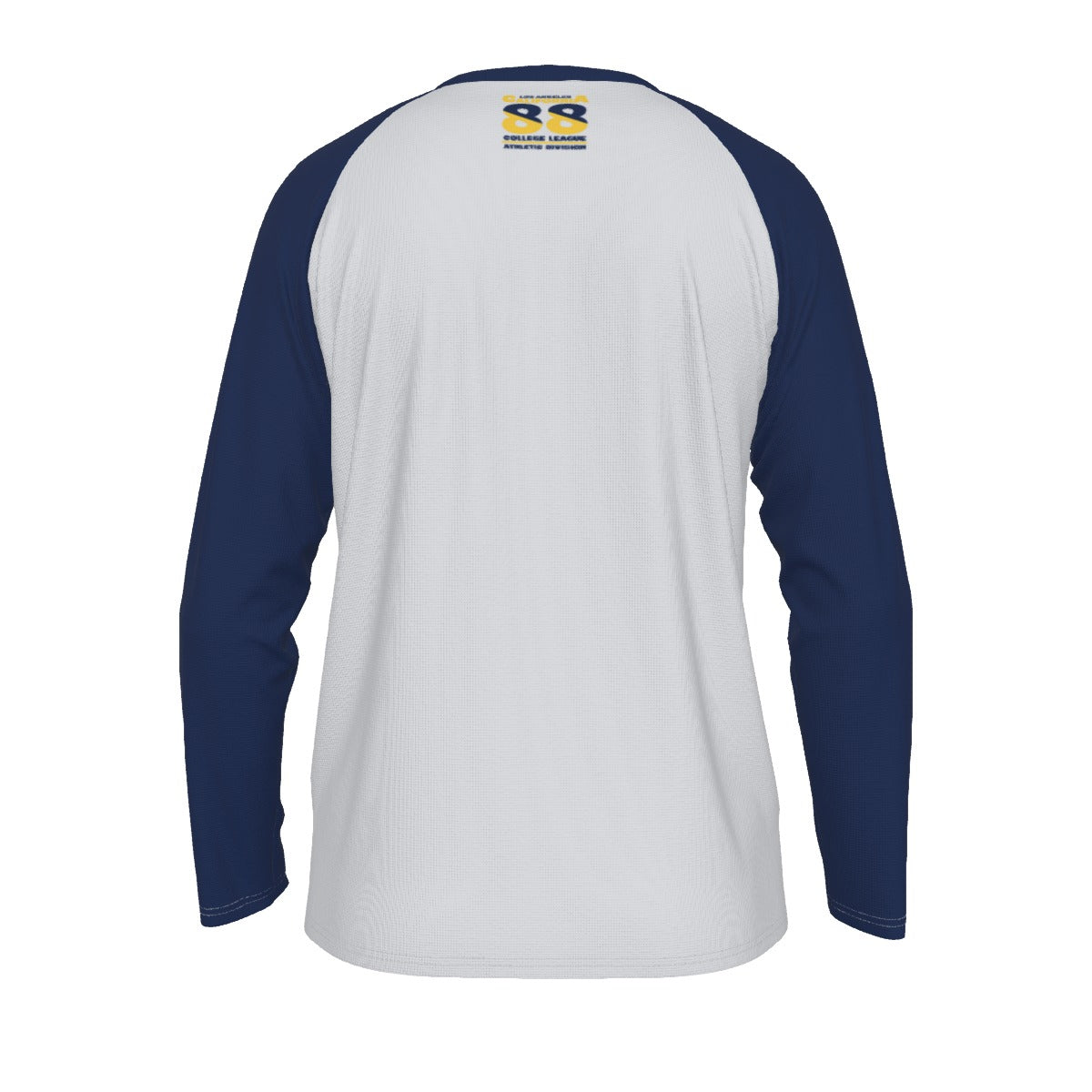 Light Gray Los Angeles California 88 Long Sleeve T-shirt With Raglan Sleeve