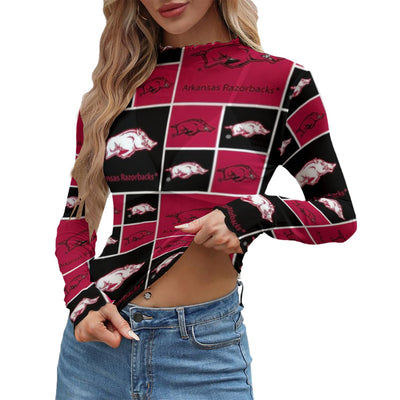 Arkansas Razorbacks Women's Mesh T-shirt varsity sportswear product image 1.0