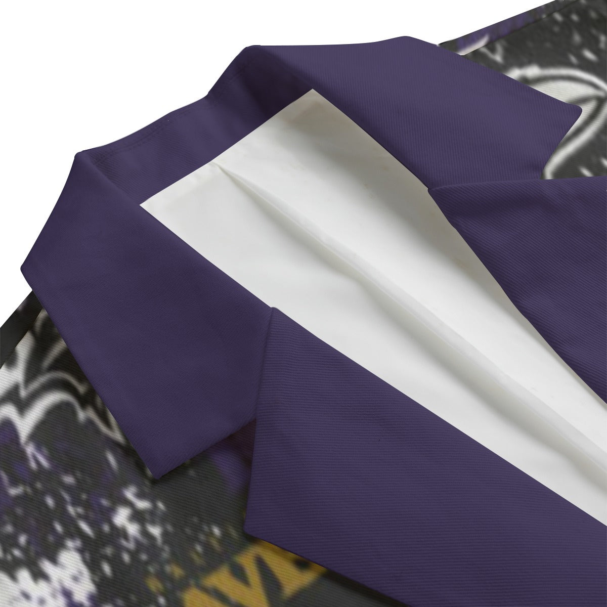 Baltimore Football Blazer Black Purple Game Day Jacket