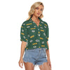 Green Bay Packers Women's V-neck Shirts