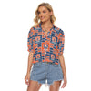 Auburn Tigers Women's V-neck Shirts - Auburn aesthetic tee varsity sportswear product image 1.0