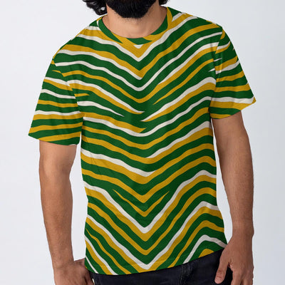 Green Bay Football Yellow Green Men’s O-Neck T-Shirt 190GSM Cotton – Game Day Streetwear – football shirt, fan gear, image 1.0