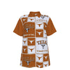 Texas at Austin - Longhorns Women's Polo Shirt White varsity sports apparel