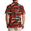 cleveland-browns-mens-hawaiian-shirt-150gsm brown orange football outfit detail