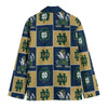 Notre Dame Blazer – Classic Legacy with a Modern Luxury Twist White varsity sports apparel