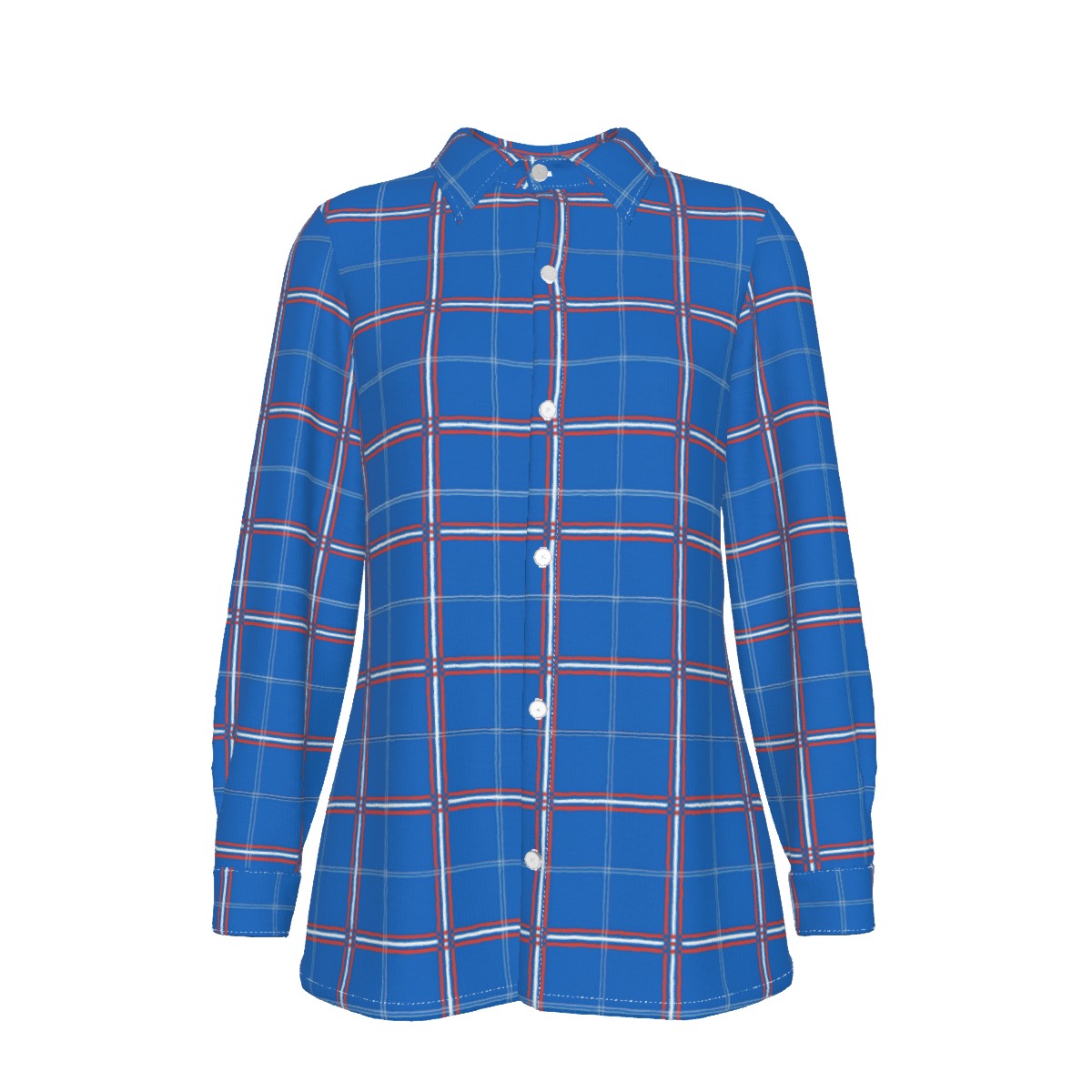 kansas jayhawks tartan plaid women shirt women tartan plaid game day fashion