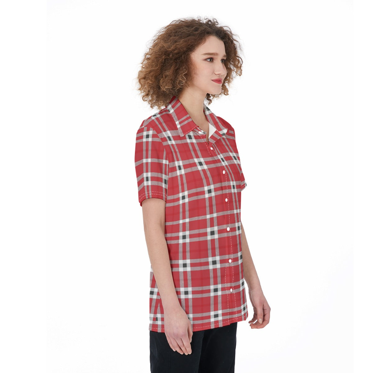 college tartan plaid women shirt women tartan plaid game day fashion