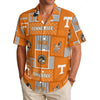 Tennessee Volunteers Men's Hawaiian Shirt|150GSM - college football fan gear varsity sportswear product image 1.0