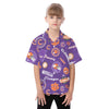 Clemson Tigers Kid's Hawaiian Vacation Shirt - ACC football apparel varsity sportswear product image 1.0