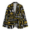 Iowa Football Suit Blazer – Premium College Game Day Jacket – casual fan outfit, sportswear style, image 1.0