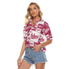 Indiana Hoosiers Women's V-neck Shirts