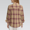 college tartan plaid women shirt women tartan plaid fashion