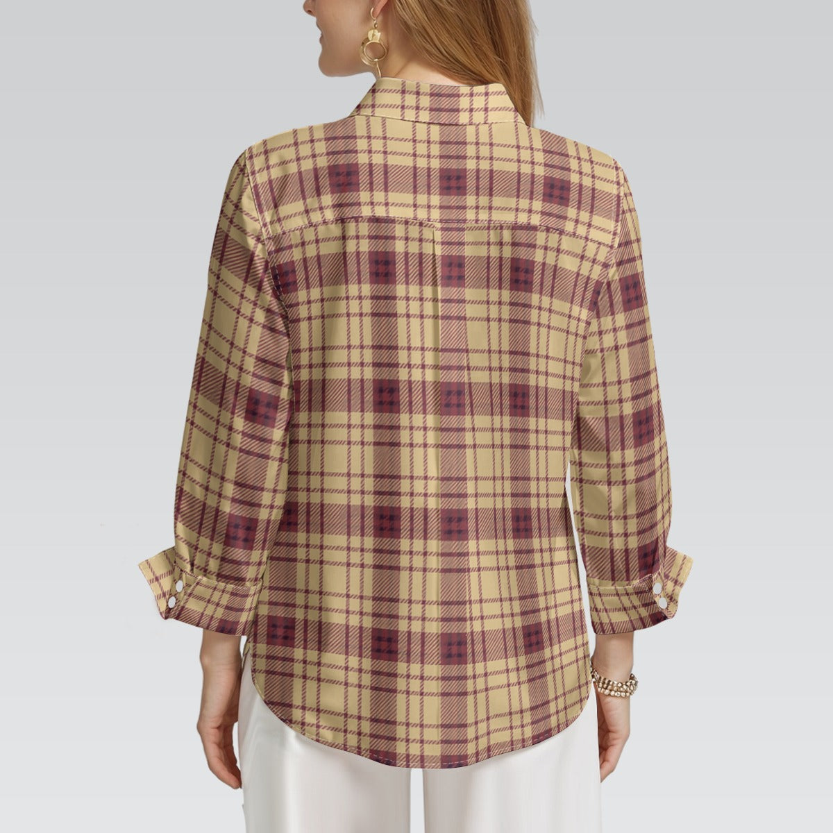 college tartan plaid women shirt women tartan plaid fashion