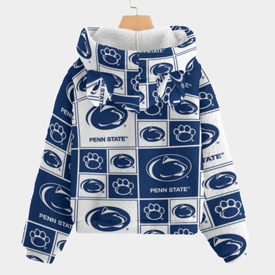 Penn State - Nittany Lions Kid’s Borg Fleece Sweatshirt With Ear White varsity sports apparel