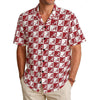 Alabama Crimson Tide Men's Hawaiian Shirt|150GSM  varsity sports apparel