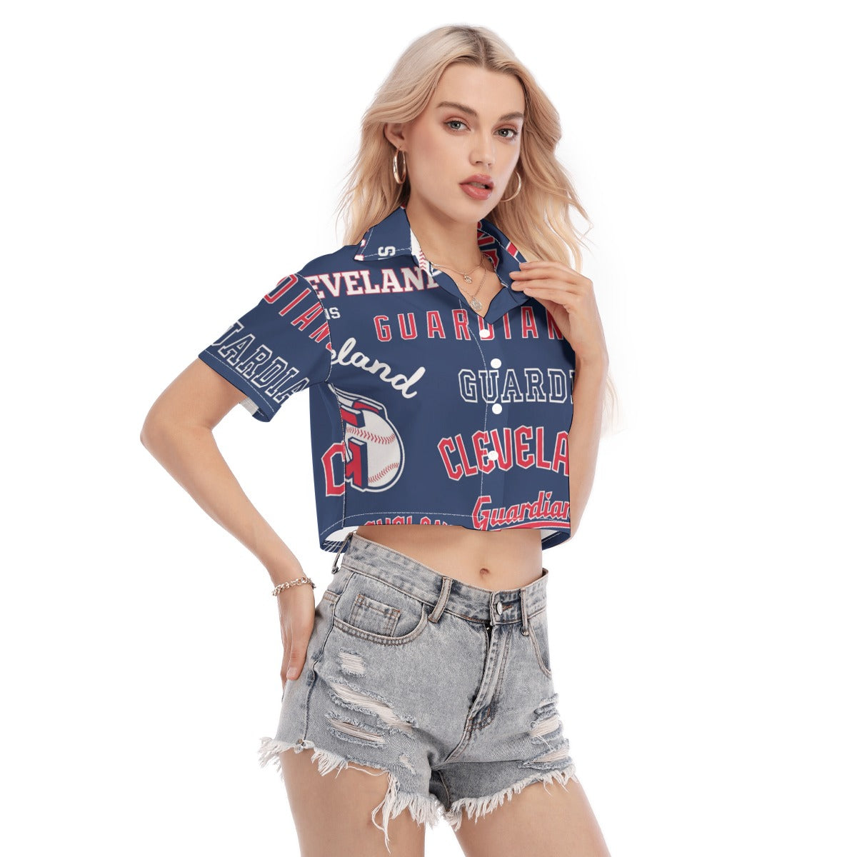 nan cleveland guardians baseball fan apparel game day outfit