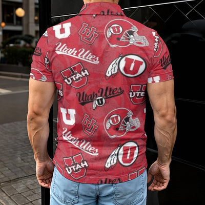 Utah Utes Men's Polo Shirt varsity sportswear product image 2.0