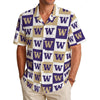Washington Huskies Men's Hawaiian Shirt|150GSM varsity sportswear product image 1.0