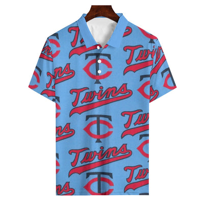 Minnesota Twins Men's Polo Shirt | 180GSM minnesota twins baseball fan apparel game day outfit