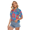 Kansas Jayhawks Women's V-neck Shirts varsity sportswear product image 3.0