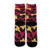 Black Arizona Cardinals camo Long Socks