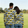 Lavender Michigan - Wolverines Long Sleeve T-Shirt