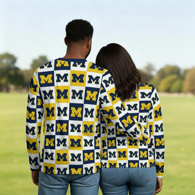 Lavender Michigan - Wolverines Long Sleeve T-Shirt