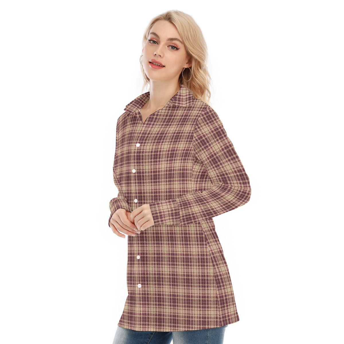 college tartan plaid women shirt women tartan plaid fashion