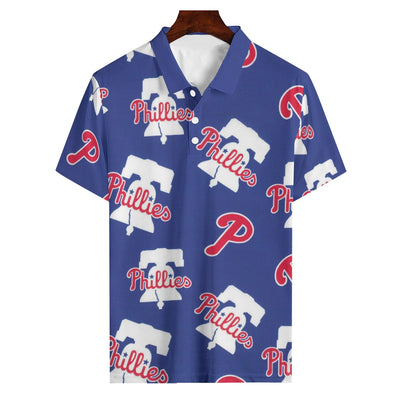 Philadelphia Phillies Men's Polo Shirt | 180GSM philadelphia phillies baseball fan apparel game day outfit