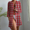 college tartan plaid women shirt women tartan plaid game day fashion