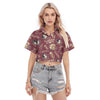 Florida State Seminoles Women's Cropped Shirt - ACC football apparel varsity sportswear product image 1.0