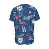 nan los angeles dodgers baseball fan apparel game day outfit