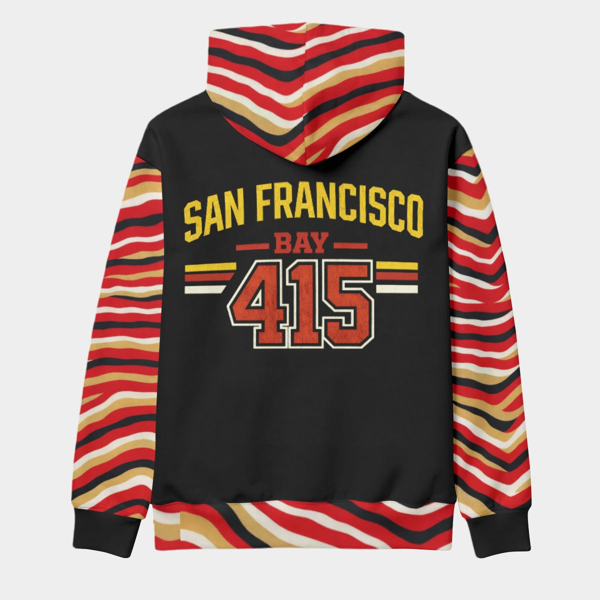 Dark Slate Gray San Francisco Bay 415  Hoodie – Unisex Streetwear Essential
