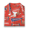 Arsenal FC  Men's Casual Hawaiian Short Sleeve Shirt | 125GSM Cotton