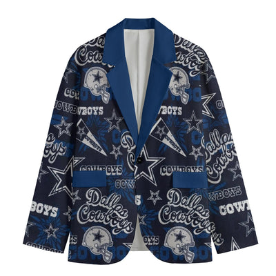 Dallas Football Blazer&nbsp; Blue Game Day Jacket