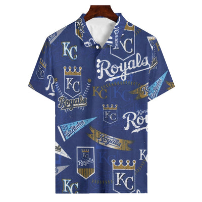 Kansas City Royals Men's Polo Shirt | 180GSM kansas city royals baseball fan apparel game day outfit