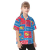 Kansas Jayhawks Kid's Hawaiian Vacation Shirt varsity sportswear product image 2.0