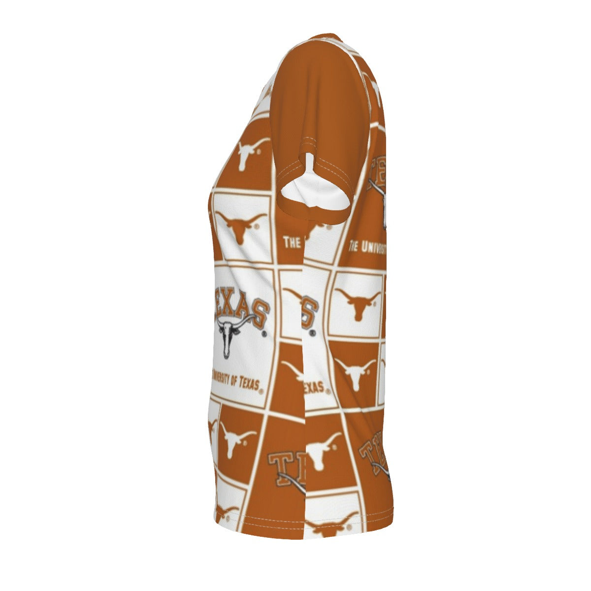 Texas at Austin - Longhorns V-neck Women's T-shirt White varsity sports apparel