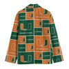 White Smoke Miami Football Suit Blazer Premium college football jacket