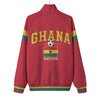 Ghana Jacket Red Green Yellow – Ghana Flag Track Jacket for Men and Women