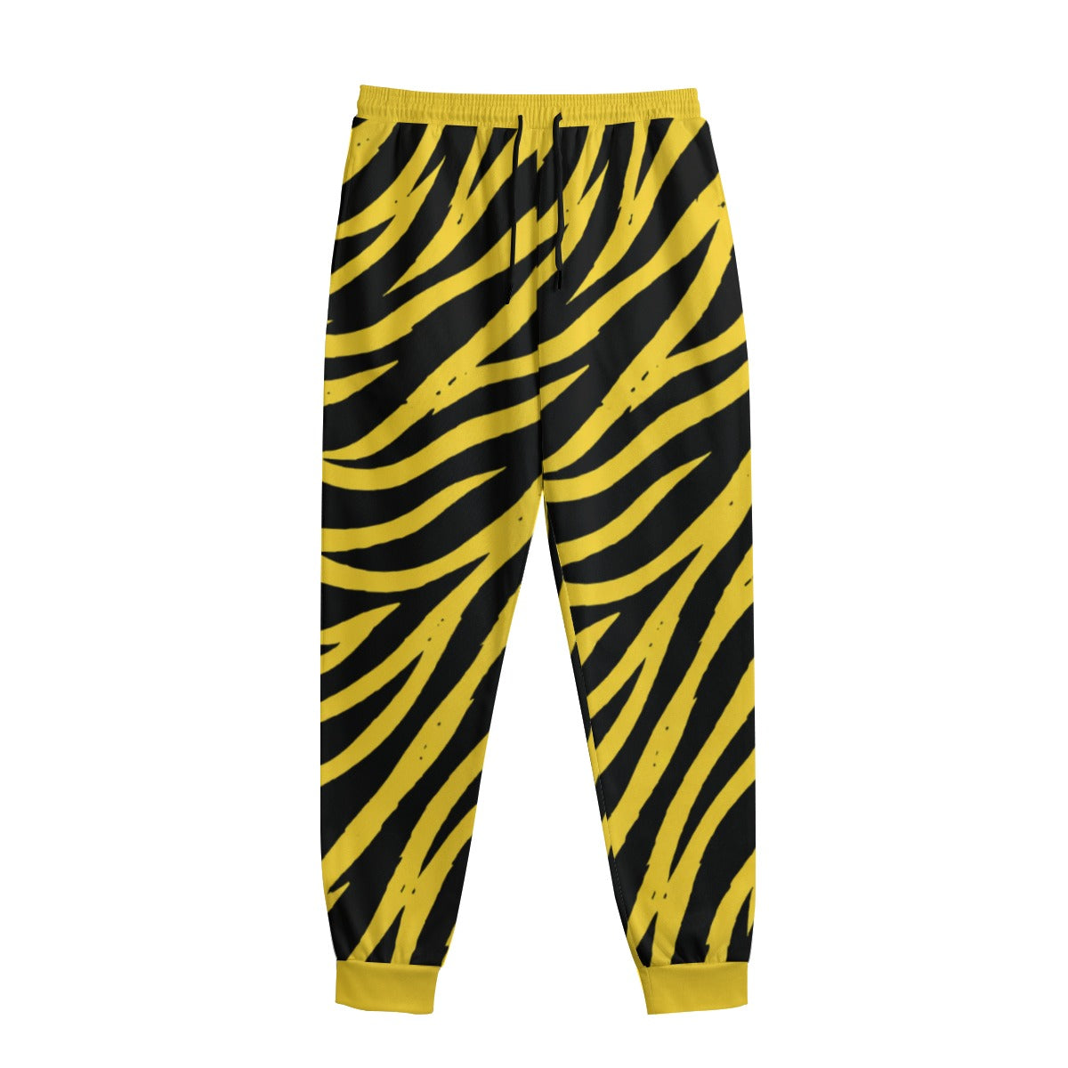 Pittsburgh Football Yellow Black Zebra Sweatpants With Waistband – Game Day Streetwear – breathable comfort wear, football shirt, image 1.0