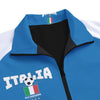 Italy Jacket Blue – Soccer Track Jacket for Game Day and Streetwear