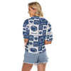Penn State Nittany Lions Women's V-neck Shirts White varsity sports apparel